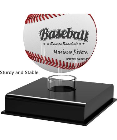 KKU Baseball Display Case - UV Protected Acrylic Holder for Official Size Baseball, Memorabilia Storage - 1 Pack - Buy Online on SooperMarket.com