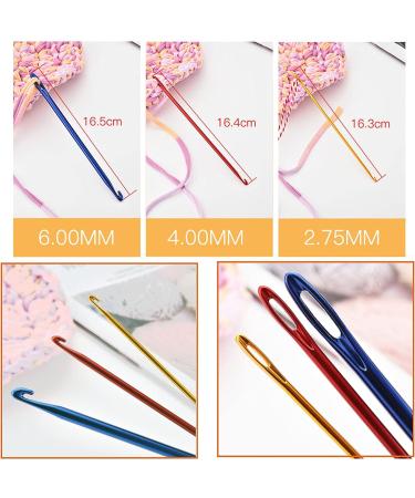 39.4 x 59 inches Blank Rug Latch Hook Kit with Tools - Tunisian Crochet Hook Set - Mini Crochet Hooks - Locker Hooking Mesh Canvas - Buy Online on SooperMarket.com
