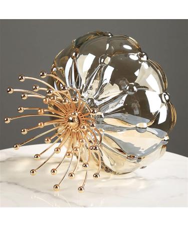 Fruit Basket Bowl Crystal Glass Fruit Bowl Chinese Retro Handmade Transparent Geometric Candy Bowl Home Living Room Kitchen Desktop Decor Fruit Dish Fruit Bowls (Size : C) - Buy Online on SooperMarket.com