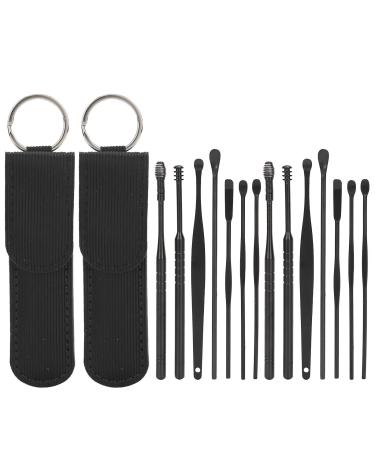Ear Wax Removal Kit Professional Ear Pick Earwax Removal Tools Spiral Design Stainless Steel Ear Picks for Adult