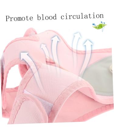 CANIGHT 1pc Inflatable Face Strap Face Strap Double Chin Face Lifting Strap Thin Face Strap Fabric Pink - Buy Online on SooperMarket.com