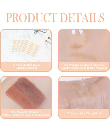 Invisible Double Sided Eyelid Tape Lift Strips - 288pcs | Self-Adhesive Fiber Eye Tapes for Hooded & Uneven Mono-Eyelids | Natural Eye Lift Stickers with Fork Rods - Buy Online on SooperMarket.com