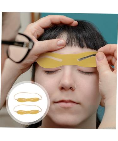 WOONEKY 10pcs Eyebrow Practice Skin Artificial Skin Waterproof Brow Pencil Eyebrow Fake Skin 22X3X0.2CM As Shown - Buy Online on SooperMarket.com