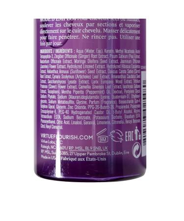 Virtue Flourish Hair Thinning Density Booster Spray - sulfate-free Hair Growth Treatment | 2 Fl Oz | Thickens Hair & Color Safe - Buy Online on SooperMarket.com
