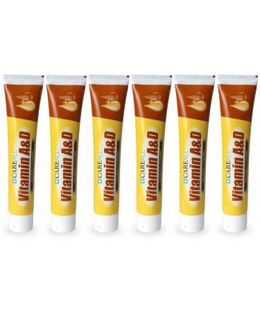 (6 Tubes) CareALL 4oz Vitamin A&D Ointment - Diaper Rash and Skin Protectant - Buy Online on SooperMarket.com