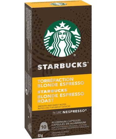 Starbucks By Nespresso Pike Place 5 X 10 Nespresso Coffee Pods 50 Count & by Nespresso Blonde Espresso Roast Nespresso Coffee Capsules Original Line Compatible 10 Nespresso Coffee Pods - Buy Online on SooperMarket.com