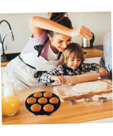 Zerodeko 2pcs Silicone Cake Cup Kitchen Accessories Kitchen Accesories Blackc Grids Cake Cups Cake Making Tool Silicone Molds Popsicles Molds Muffin Pans Silicone Bakeware Muffin Cake Cups 21X21X4.5CM Black - Buy Online on SooperMarket.com