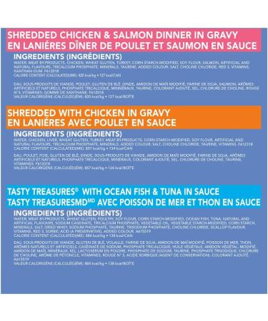 Purina Friskies Seafood & Chicken Lovers Wet Cat Food Variety Pack 24 x 156g Cans Brown (45078) & Wet Cat Food Saucy Seafood Variety Pack - 24 x 156 g Can (24 Pack) Wet Cat Food + Wet Cat Food 24 Pack - Buy Online on SooperMarket.com