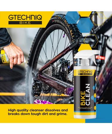 Gtechniq Bike Cleaner Spray 1L - Fast-Acting, Non-Toxic, Biodegradable - Oil, Grease, and Dirt Removal - Buy Online on SooperMarket.com