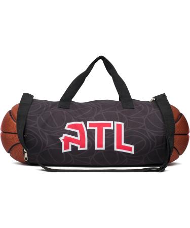 Atlanta Hawks Official Foldable Duffel Bag for Sports/Basketball - Buy Online on SooperMarket.com