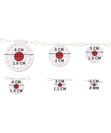 Bluecell 6pcs Assorted Fabric Pad Airsoft Slingshot Targets - Outdoor Hunting Accessories - Buy Online on SooperMarket.com