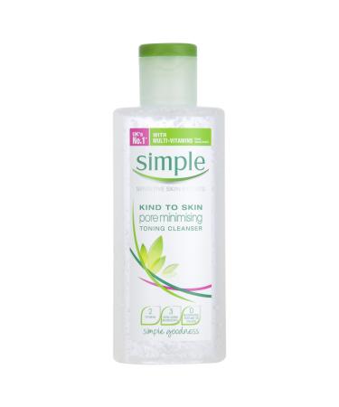 Simple Kind To Skin Pore Minimising Toning Cleanser 200 ml