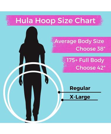 The Spinsterz Beginner Hoop - Weighted Fitness Hula-Hoop for Adults - Made in USA - X-Large 42 Diameter - Burgundy - Buy Online on SooperMarket.com