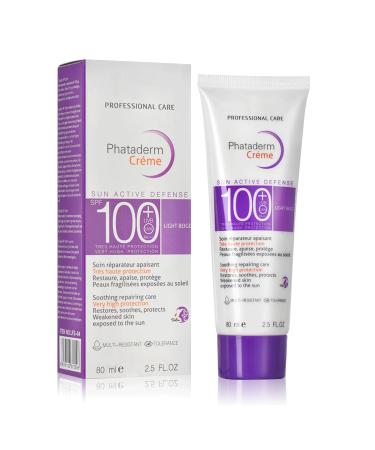 Shefave Sun Cream SPF 100 Sports Sun Protection Sunblocker for Face and Body Very High Protection Soothing Sunscreen Protect UV Rays Repairing Care (80 ml Sun Protection Factor (SPF) 100)