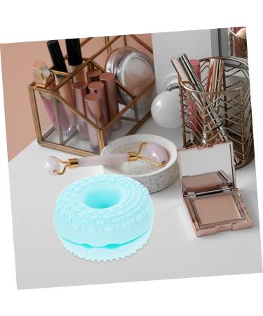 Makeup Brush Cleaning Pad - 8.3x8.3cm Blue | Third Gear Cleaner for Easy Brush Care - International Shipping Available - Buy Online on SooperMarket.com