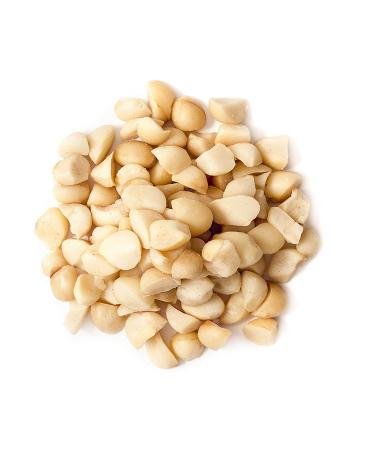 Macadamia Nut Halves & Pieces 2lbs | Non-GMO Raw Unsalted Kosher Vegan | Keto Snack & Baking | Healthy Fats | Salad & Yogurt Topper - Buy Online on SooperMarket.com