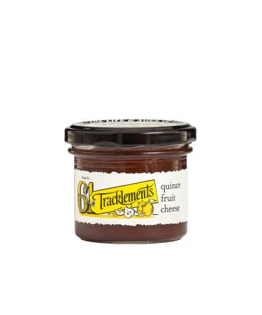 Tracklements Quince Fruit Cheese An Ideal Condiment for Goats Cheese Sheep Cheese and Manchego or Partnered with a Fruit Cheese Board Vegetarian and Vegan Friendly Gluten Free 120g Jar