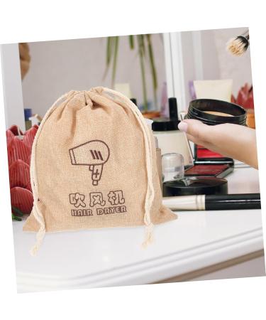 BELLIFFY 2pcs Hair Dryer Carrying Bags Hair Dryer Pouch Suitcase Organizer Drawstring Storage Bag Cloth - Buy Online on SooperMarket.com