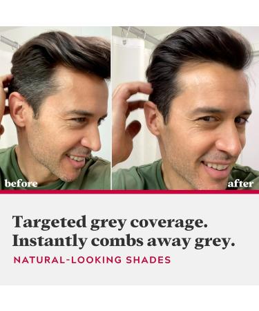 Just for Men Ultra Medium Brown Hair Colour Dye For Short Hair Comb Away The Greys A35 (Pack of 2) 35 g (Pack of 2) A35 Medium Brown - Buy Online on SooperMarket.com