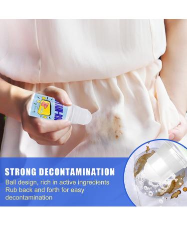 Magic Stain Remover-Rolling Bead 50 Ml Removal Emergency Stain Portable No-wash Instant Stain Remover Pen No-wash White Clothing 50ml for Emergency Stain Removal (3pcs) - Buy Online on SooperMarket.com