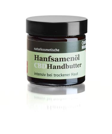 CristinenMoor organic hand butter with hemp seed oil - for rough dry hands - 50 ml