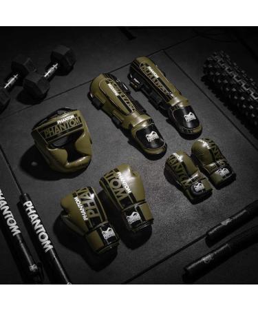 Phantom Head Guard APEX | Ultimate Boxing & MMA Protection | Unisex Full Face for Muay Thai & Fighting | Army Style - Buy Online on SooperMarket.com