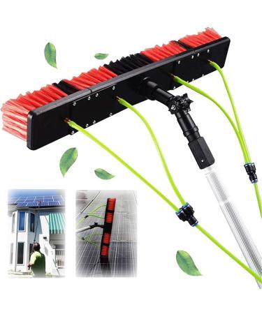 Photovoltaic Panel Cleaning Water Fed Telescopic Brush Window Clean Extendable Cleaner Conservatory Roof Cleaning Tools Pole/Brush Head (Color : 3m Rod Size : 50Cm Brush Head) (6m Rod 50Cm Br 6m Rod 50Cm Brush Head