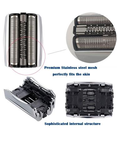 Buy Replacement Head for Braun Series 8 Shaver - Compatible 83M Blades & Foil - S8 Wet/Dry Electric Razor Parts - Buy Online on SooperMarket.com