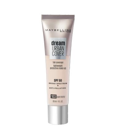 Maybelline New York Dream Urban Cover 103 Pure Ivory 1 pack (1 x 30 ml) 103 Pure Ivory 30 ml (1 pack)