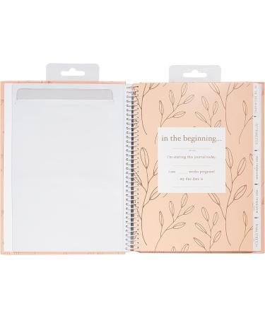 Little Pear Bundle of Joy Pregnancy Journal - Sonogram Photo Insert - Pregnancy Milestone Tracker - Ultrasound Cover - Peach - Buy Online on SooperMarket.com
