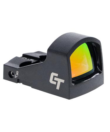 Crimson Trace CTS-1550 Ultra Compact Open Reflex Pistol Sight with LED 3.0 MOA Red Dot and Integrated Co-Witness for Handguns