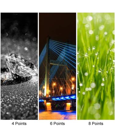 49mm Star Filter Set (4-Point, 6-Point, 8-Point) with Lens Cap for Nikon, Sony, Olympus DSLR Cameras - Buy Online on SooperMarket.com