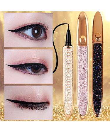 2023 Self-Adhesive Eyeliner & Eyelash Glue Pen - Long-Lasting Black Eye Liner for Easy Application - Buy Online on SooperMarket.com