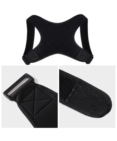 Back Brace Posture Corrector | Breathable & Soft Upper Back Support Back Support Shoulder Brace with Adjustable Fit for Daily Comfort - Buy Online on SooperMarket.com