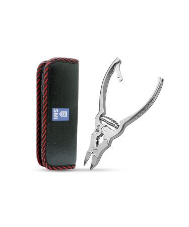 SMI Nail Tongs & Footnail Pliers - Stainless Steel Toenail Scissors & Clippers for Ingrown & Thick Nails - Includes Case - Buy Online on SooperMarket.com