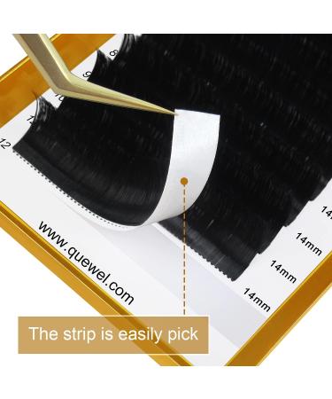Easy Fan Lashes 0.05C Curl 14mm QUEWEL Easy Fan Russian Lashes 2D-20D Volume Lash Extensions Self Fanning Eyelash Extensions Easy Fan Volume Lashes Automatic Blooming (0.05C 14mm) 1 count (Pack of 1) 0.05-C Curl-14 mm - Buy Online on SooperMarket.com