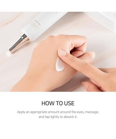 Jigott Lifting Peptide Eye Cream 50ml - Niacinamide, Adenosine, Peptide (5,000ppm) - Moisturizing Formula - Buy Online on SooperMarket.com