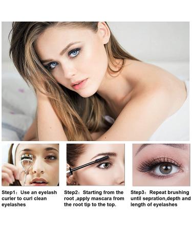 4D Silk Fiber Waterproof Mascara for Voluminous and Dramatic Eyelashes - Buy Online on SooperMarket.com