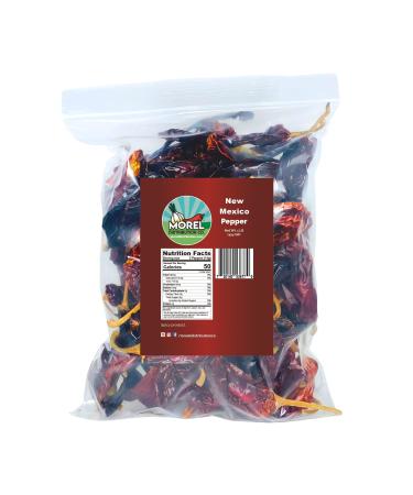 Dried Hatch New Mexico Chile Pepper Red Chili Pods. 4 oz (113 g) and 1 lb (434 g). (1 lb (453 g)) 1 g (Pack of 1)