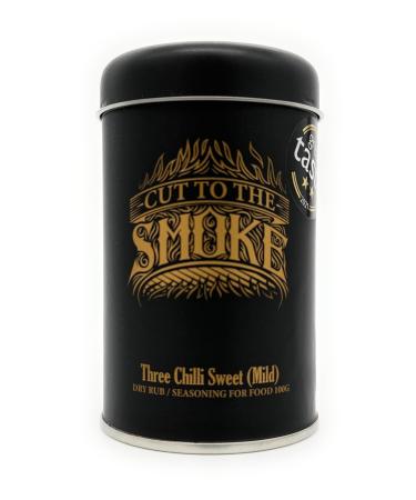 Three Chilli Sweet (Mild) (Shaker Tin) 100g - "Award Winning"