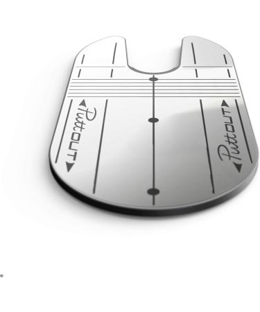 PuttOut Compact Putting Mirror - Improve Alignment & Eye Position Anywhere - Buy Online on SooperMarket.com