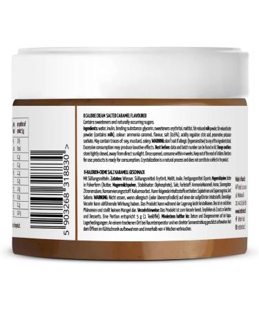 Better Foods 8 Calorie Spread Salted Caramel Flavor | Slimming Food & Low Calorie Diet | 300g - Buy Online on SooperMarket.com