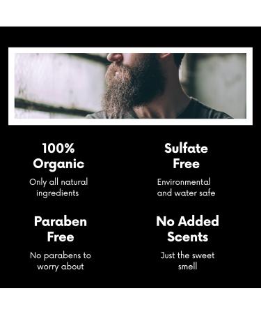 Morfose Ossion Beard Care Shampoo | Thicker Fuller Longer Beard | Reduces Itching & Redness - 100ml | International Shipping - Buy Online on SooperMarket.com