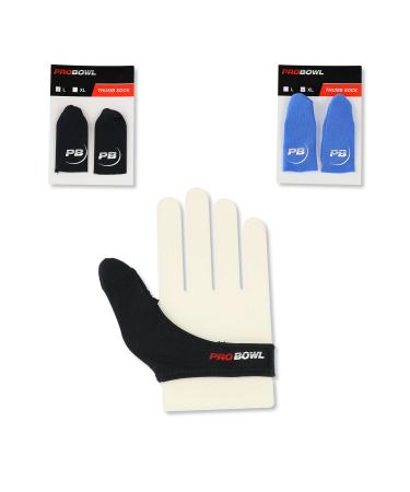 Emax |Pro Bowl - Thumb Saver - Thumb sock |Bowling accessories |Bowling Thumb Sock - protects the thumb |Soft and stretchy |Different sizes thumb saver - right hand