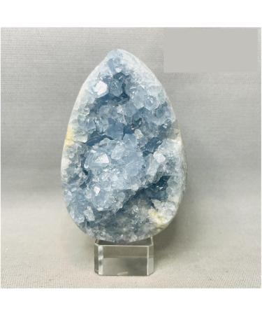 Crystal Natural Kyanite Aquamarine Stones Rainbow Geode Crystal Cluster Room Decoration Spiritual Prayer Crystal Stone 1pc Stone Collection (Color : Size 150-160mm) - Buy Online on SooperMarket.com
