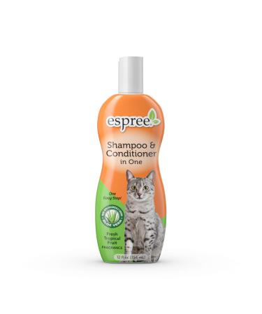 Espree Natural Shampoo & Conditioner In One for Cats / Aloe Vera Panthenol & Jojoba / 354 ml