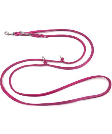 Adjustable Dog Liner for Small & Large Dogs - 2.80m Pink Double Linen | Durable & Comfortable - Buy Online on SooperMarket.com