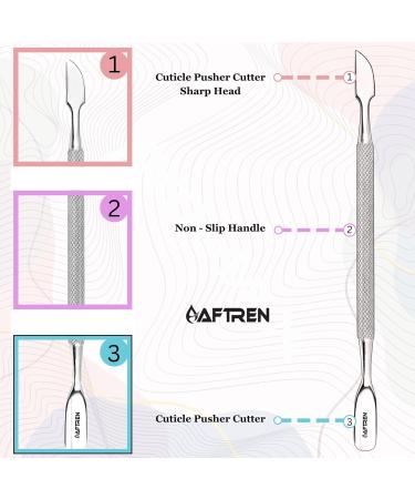 Cuticle Cutter Cuticle Pusher Cuticle Nipper Professional Stainless Steel Cuticle Cutter Durable Cuticle Cutter Pedicure Manicure Tools for Fingernails and Toenails - Buy Online on SooperMarket.com