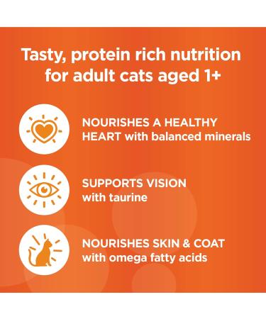 IAMS Perfect PORTIONS Healthy Adult Wet Cat Food Cuts in Gravy - Chicken Flavour 75g Tray Orange & Perfect PORTIONS Healthy Adult Grain Free* Wet Cat Food Pate 2.6 oz. Easy Peel Twin-Pack Trays Cat Food + Cat Food 2.6 oz - Buy Online on SooperMarket.com