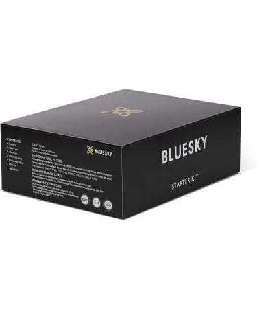 Bluesky Gel Nail Polish Starter Kit with 24W UV LED Lamp - 3 Gel Polishes, Cleanser, Top & Base Coat, Nail File - Amazon Exclusive - Buy Online on SooperMarket.com